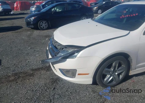 2011 Ford Fusion Sport из США, поврежденный, VIN 3FAHP0DC0BR229290